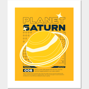 PLANET SATURN Posters and Art
